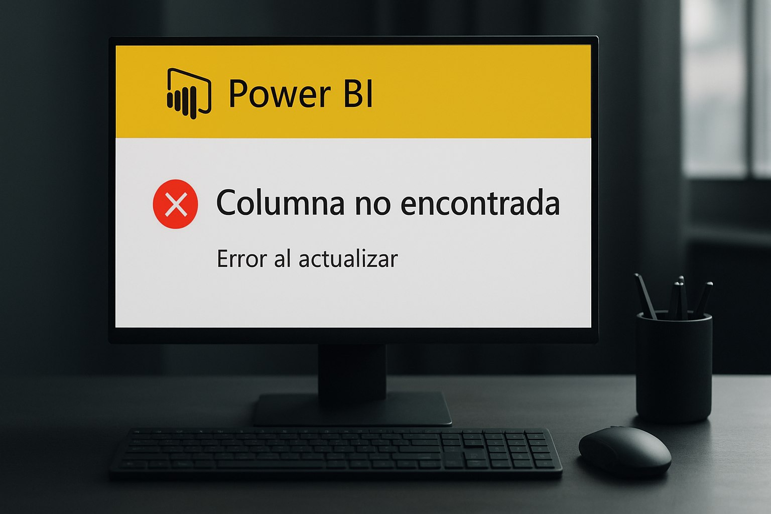columna no encontrada Power BI