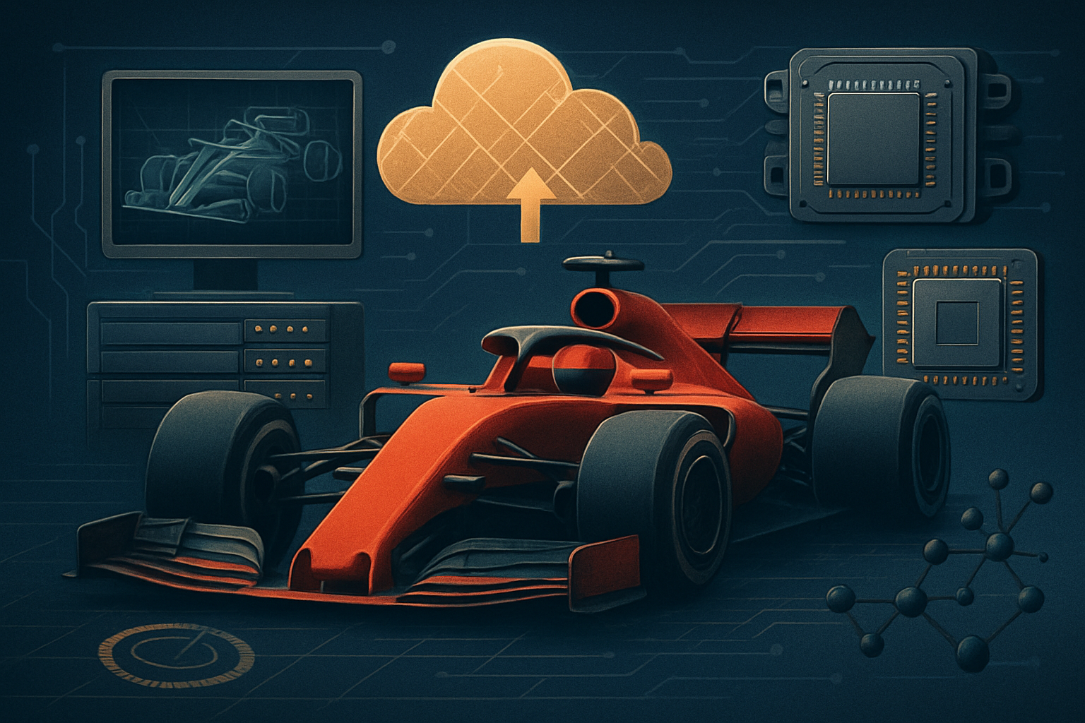 La Tecnología Secreta en la Fórmula 1: hardware y software detras de cada carrera